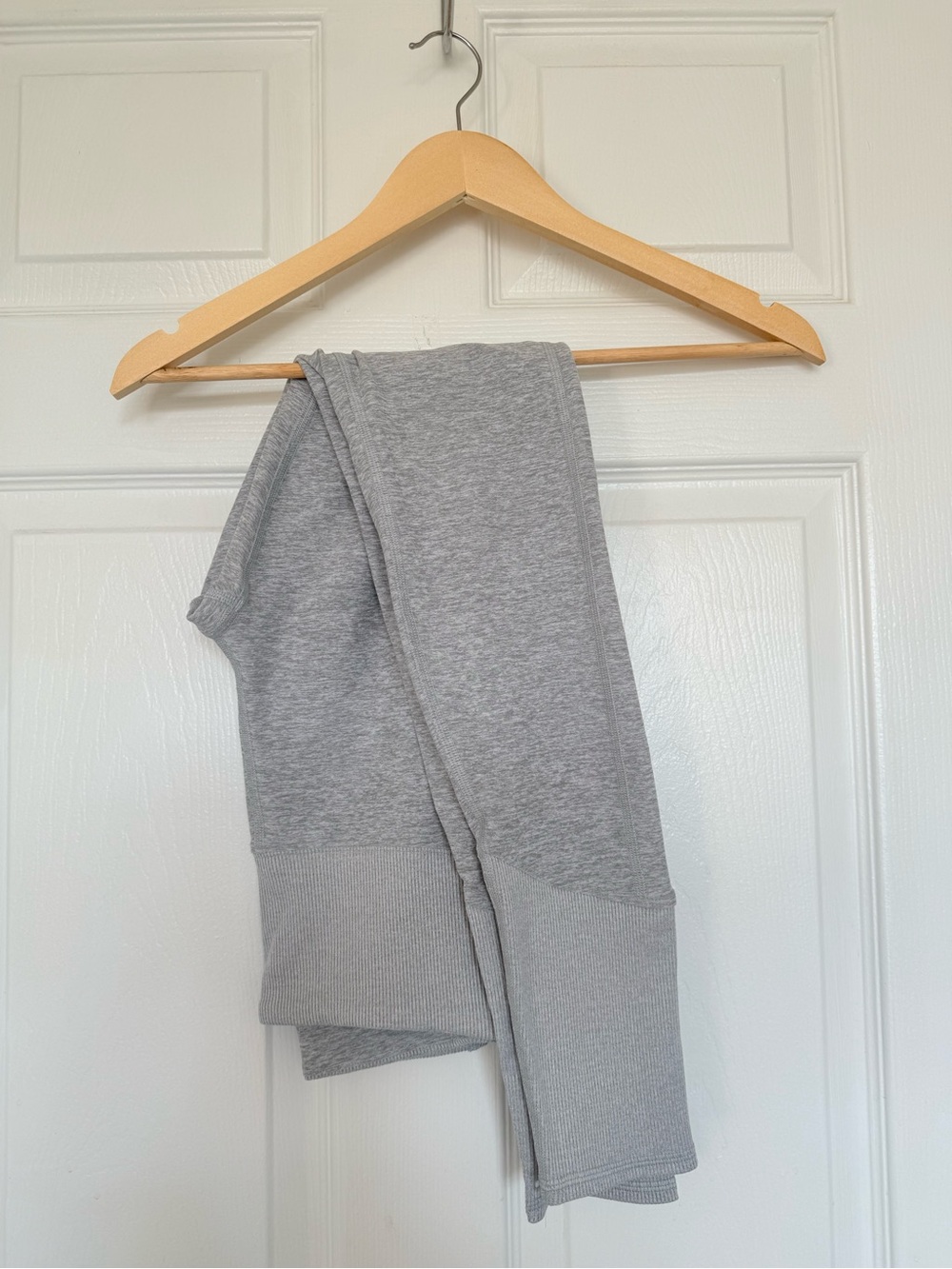 ALO Yoga Heather Gray High-Waist Leggings